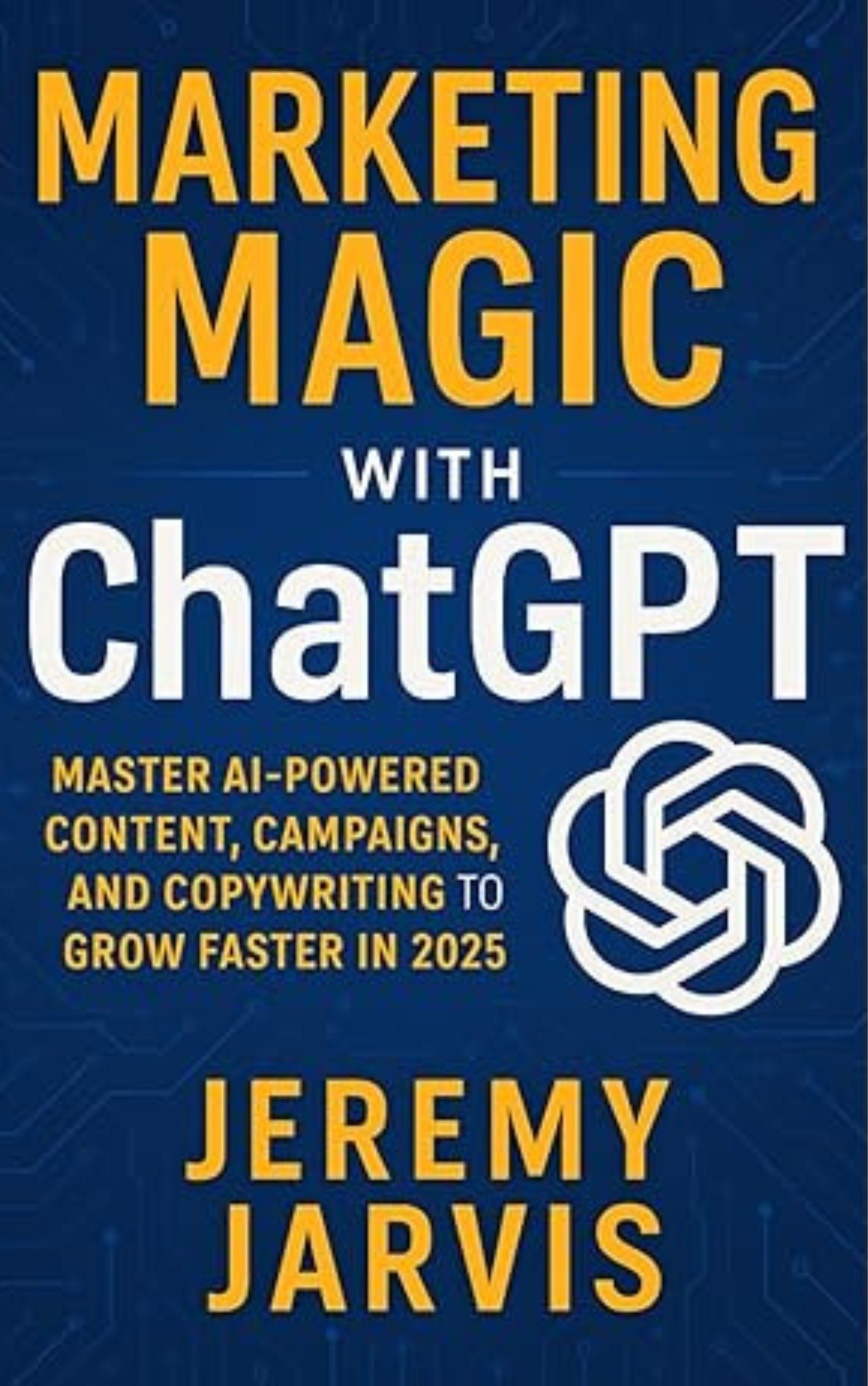 Marketing Magic with ChatGPT — book cover