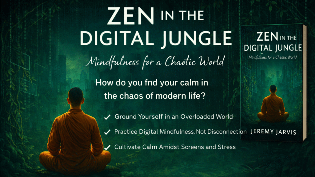 Zen in the Digital Jungle by Jeremy Jarvis — mindfulness for a chaotic world and digital overload reset