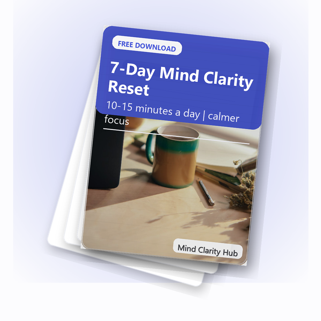 Free download: 7-Day Mind Clarity Reset preview