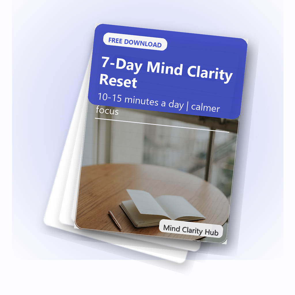 Get the 7-Day Mind Clarity Reset (Free Workbook) preview