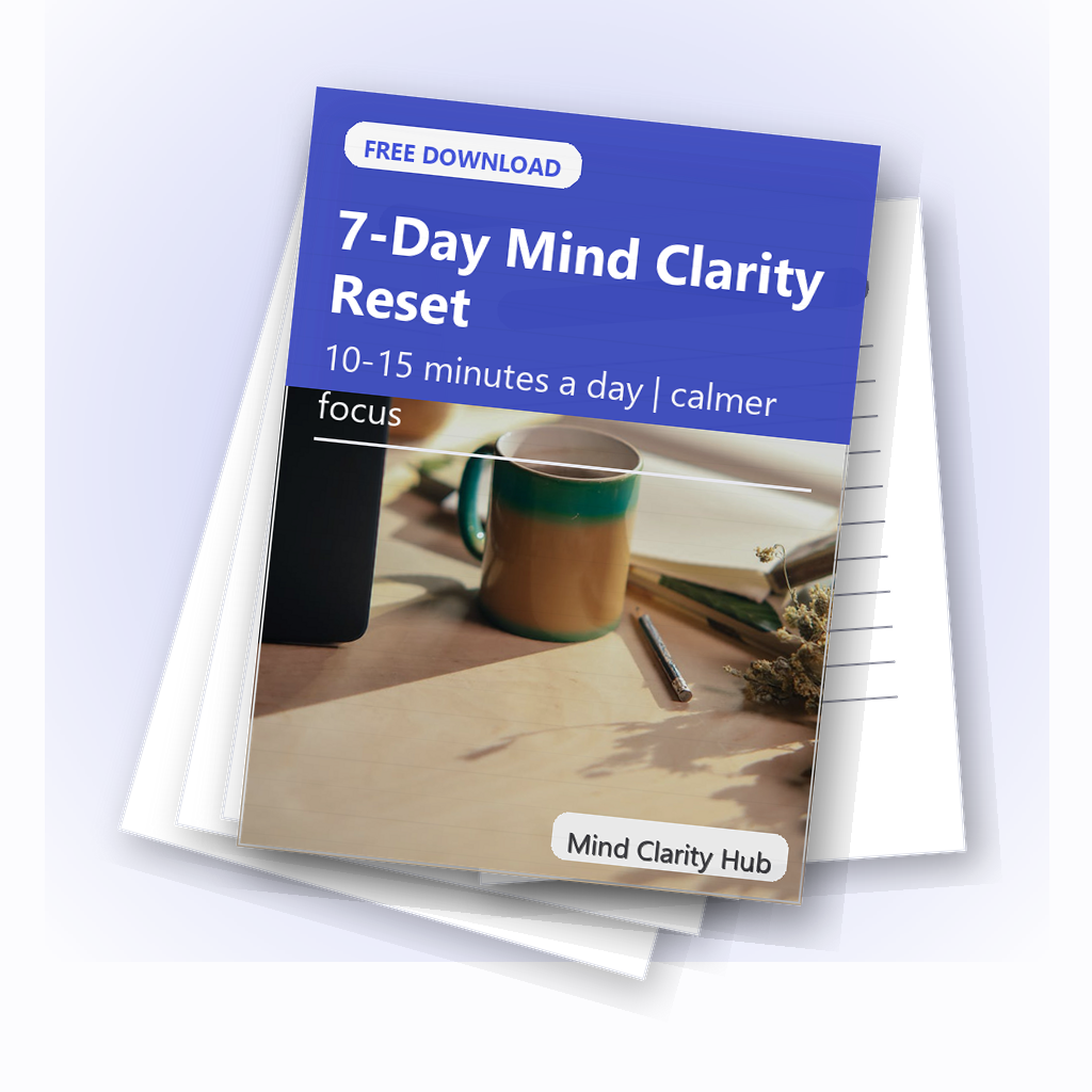 Free download: 7-Day Mind Clarity Reset preview