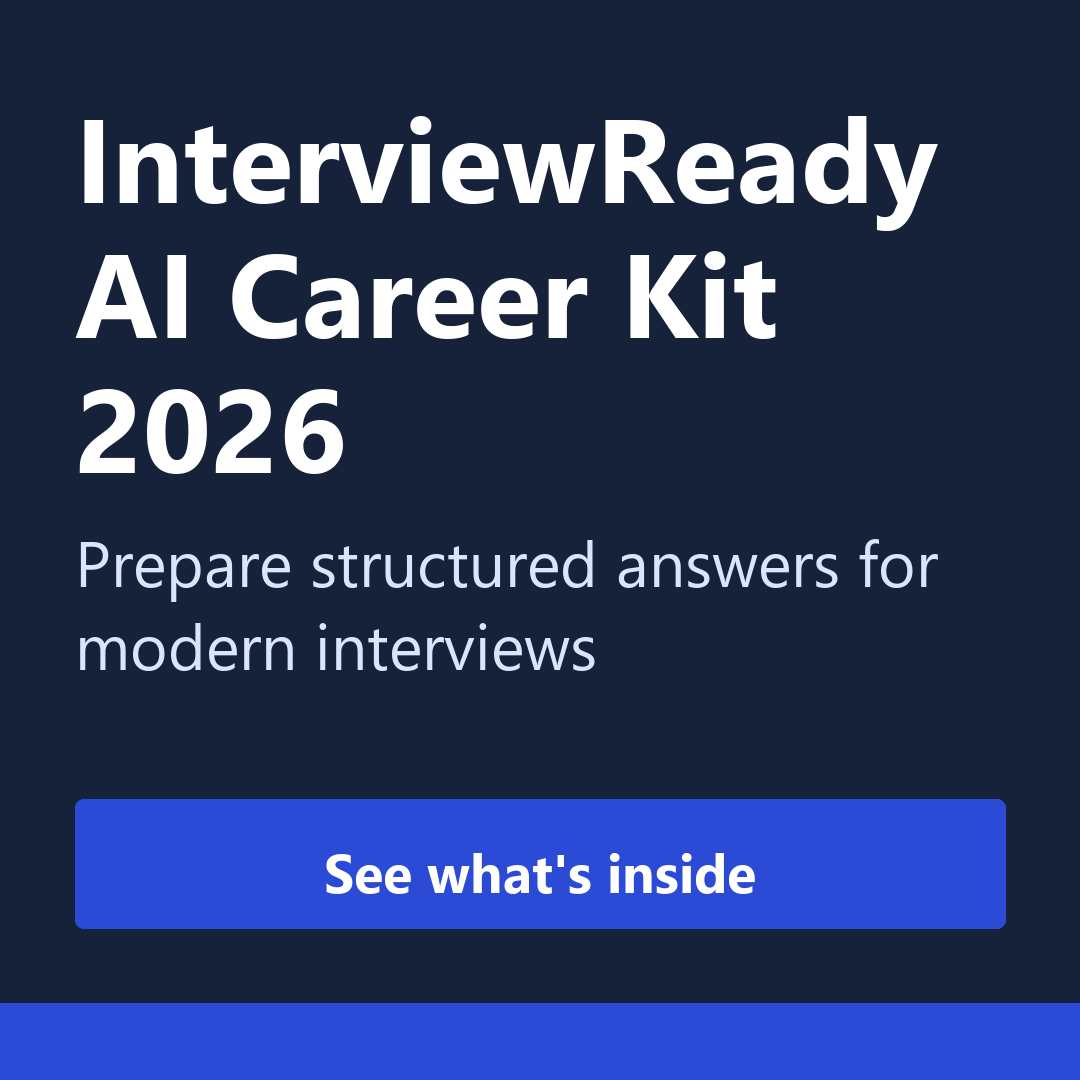 InterviewReady AI Career Kit 2026 banner 1080x1080